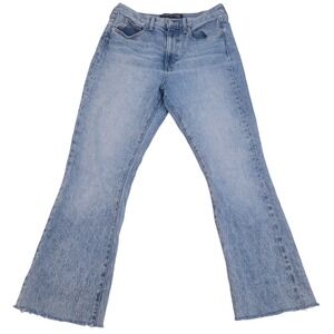 Veronica Beard Carly Kick Flare Jeans 28 Pebble Stone High Rise Made in‎ USA